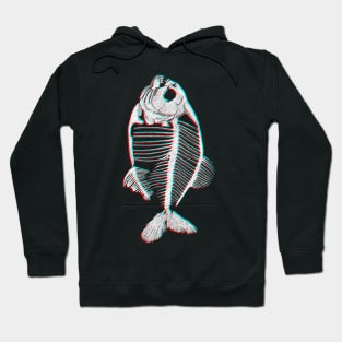 Memoria Amazonica - 3D Skeleton Piranha Hoodie